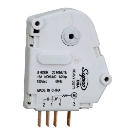 Allpoints Allpoints 8011636 Defrost Timer For Continental Refrigerator 8011636